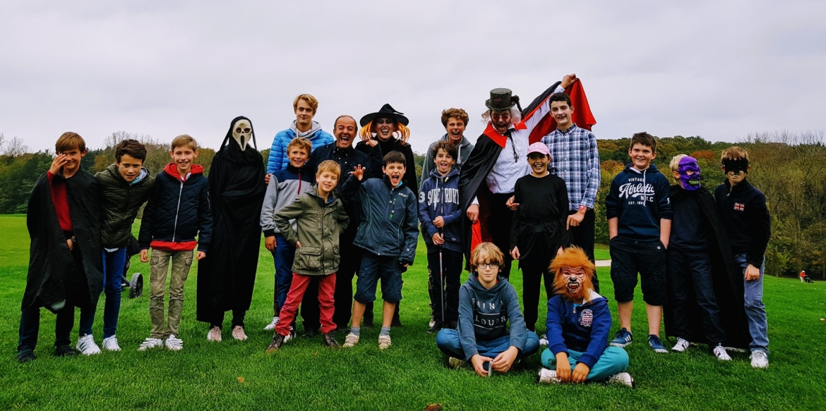 Compétition Halloween de nos juniors