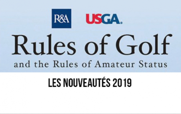 Nouvelles règles de golf en 2019